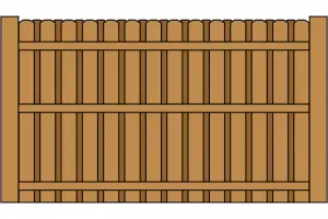 Board on Board Fence
