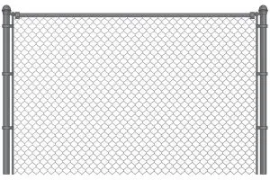 Galvanized Chain Link Fence