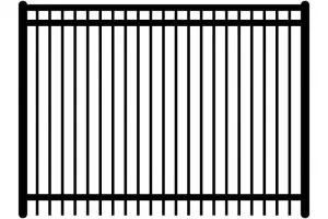image of 3- Rail aluminum Fence